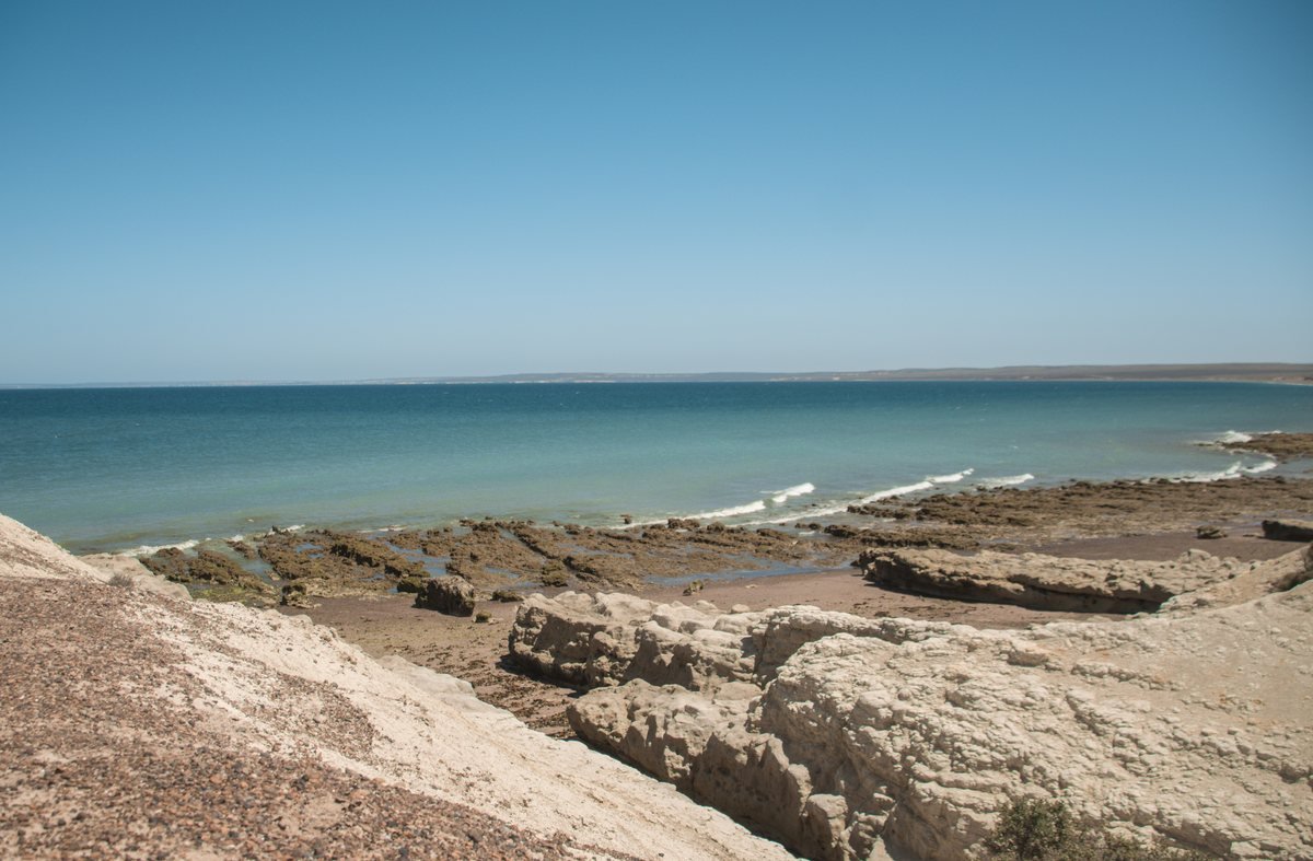 Costa e falésias da Península Valdés